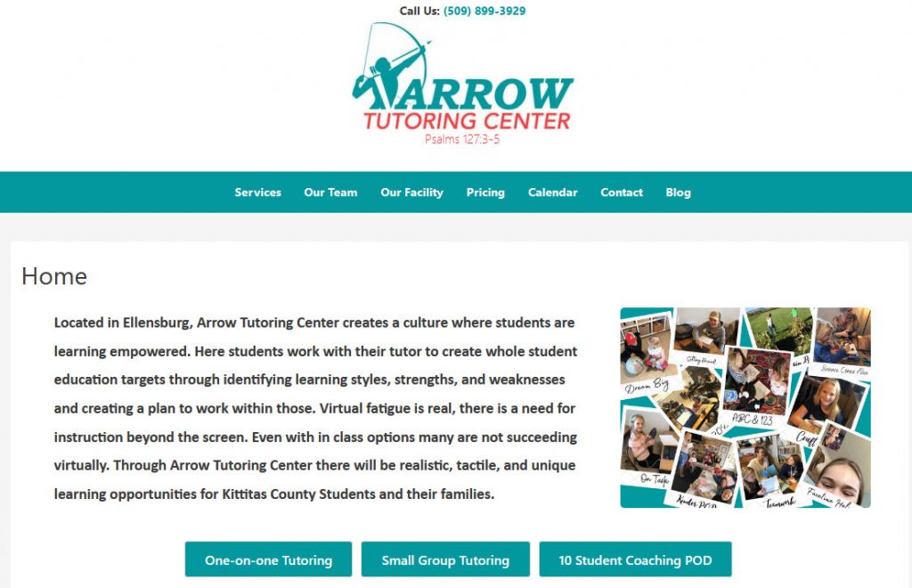 arrow tutoring center project