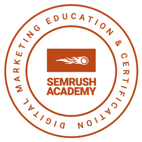 SEMrush certification logo