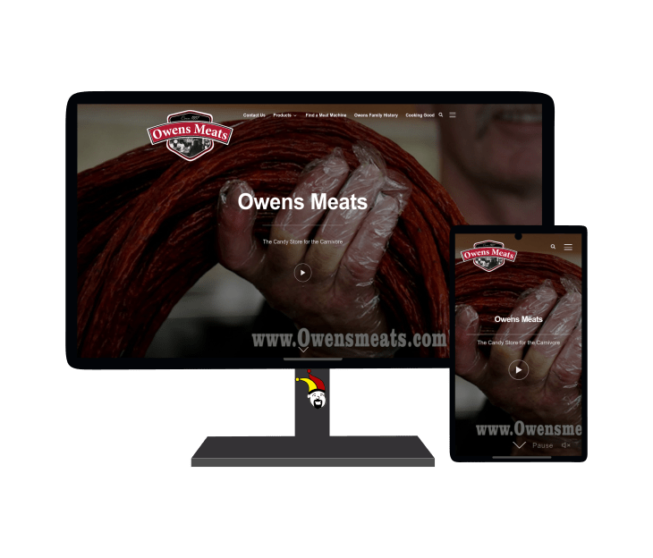 Owens meats cle elum website showcase