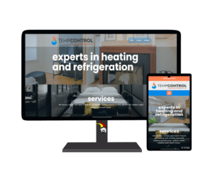 your temp control cle elum website design portfolio