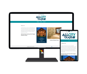 all city glass cle elum website portfolio