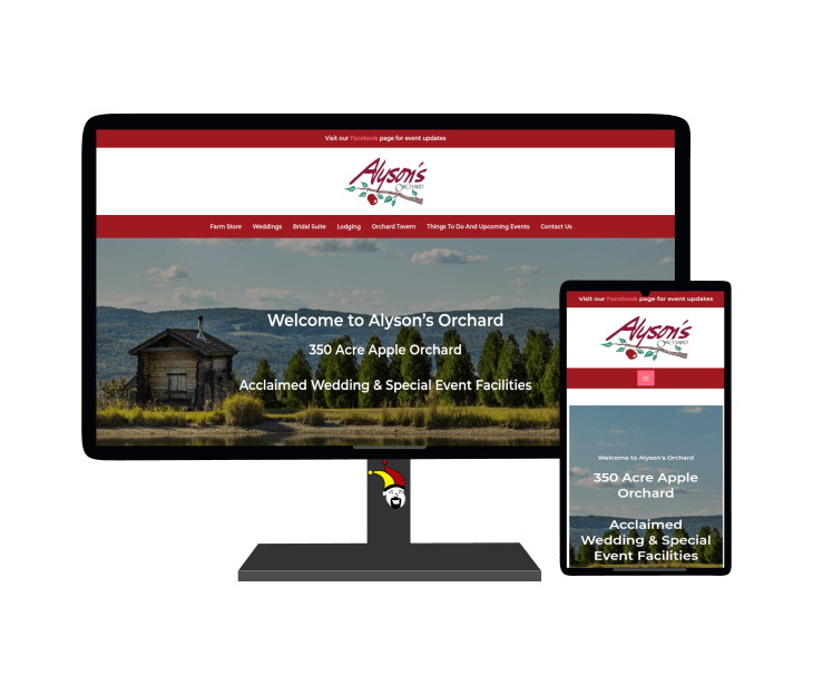 alysons orchard nh website portfolio image